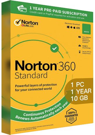 Buy Norton 360 Standardn360s Key-keyworlds