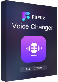 FliFlik Voice Changer - 1 PC - 1 Year