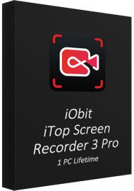 IObit iTop Screen Recorder 3 Pro - 1 PC- Lifetime